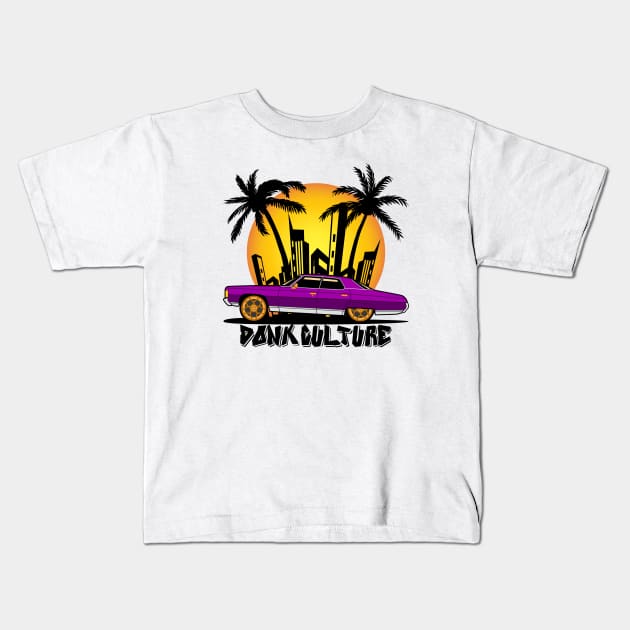 Donk Cultur Kids T-Shirt by HSDESIGNS